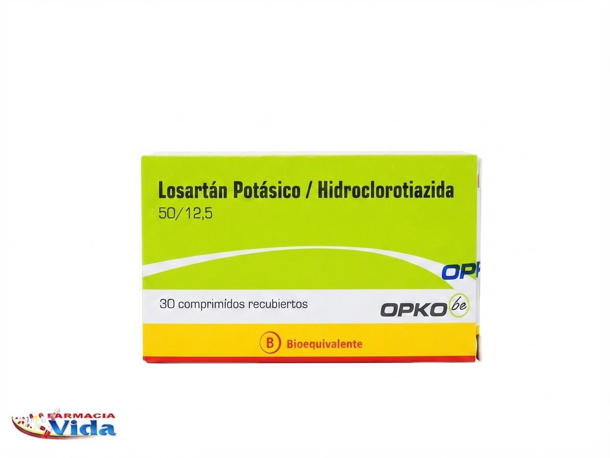 LOSARTAN POTASICO/HIDROCLOROTIAZIDA 30 COM REC