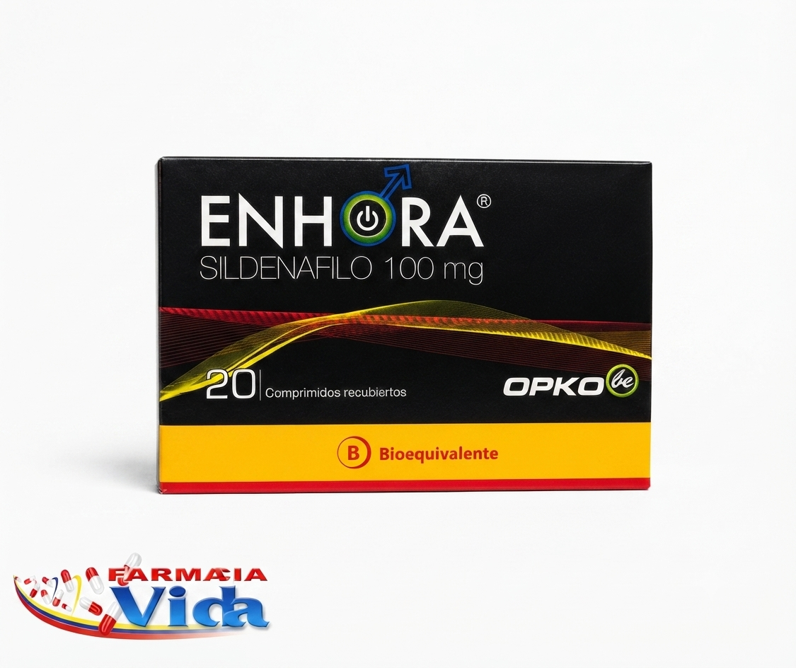 ENHORA SILDENAFILO 100MG 20COMP
