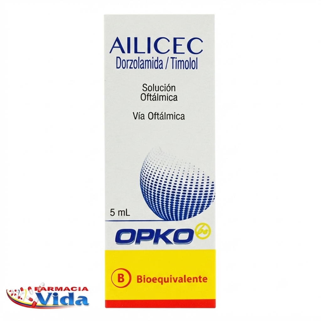 AILICEC DORZOLAMIDA/TIMOLOL SOL OFT 5ML