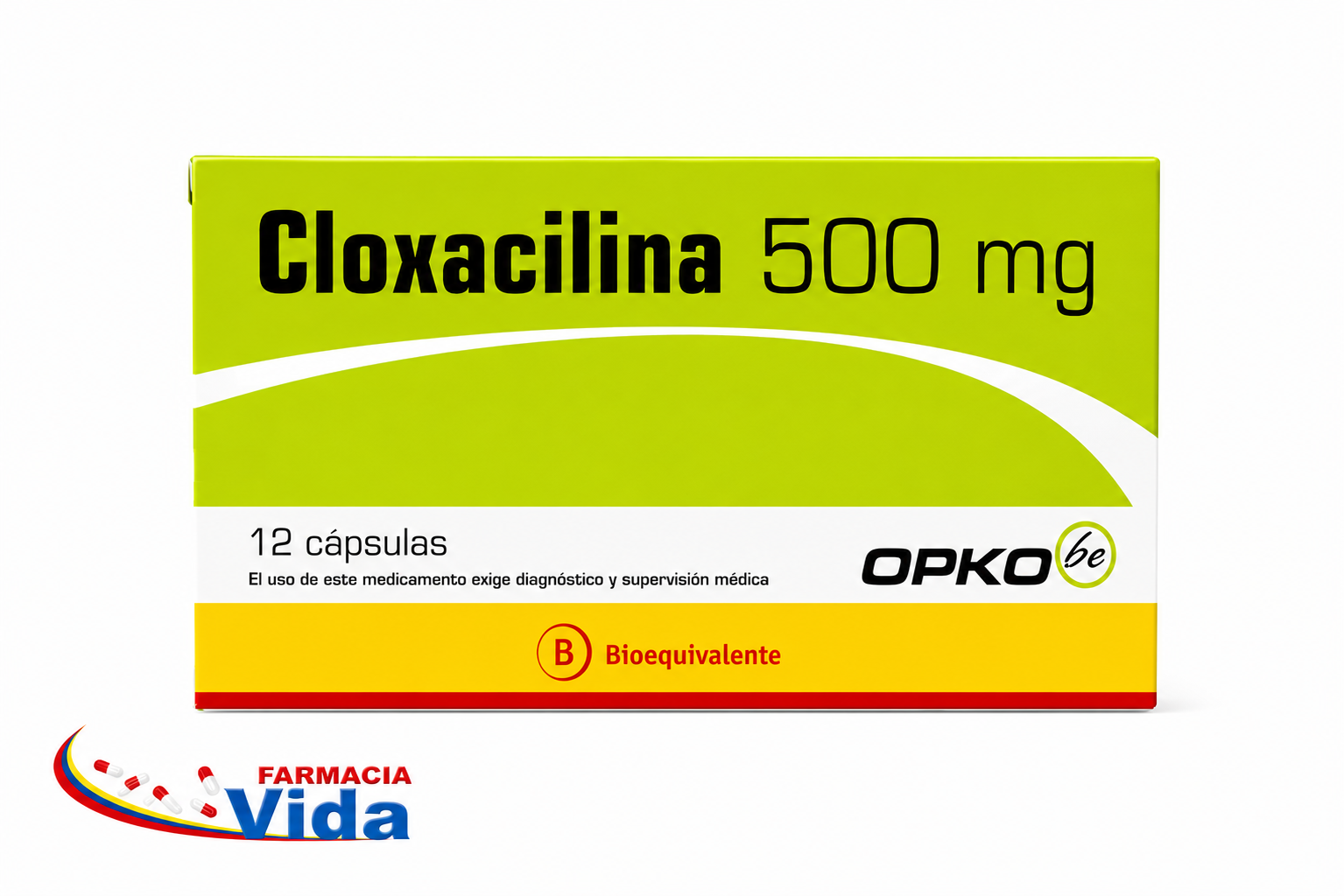 CLOXACILINA 500 MG X 12 CAPSULAS