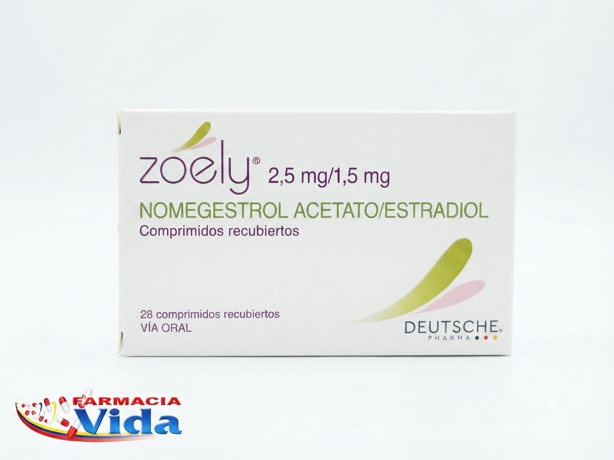ZOELY NOMEGESTROL ACETATO/ESTRADIOL 