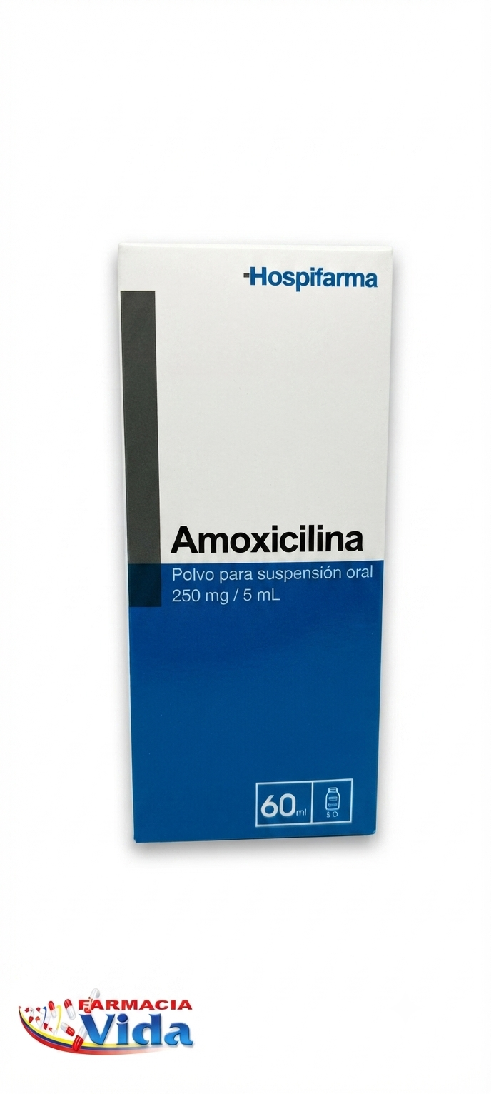 AMOXICILINA 250MG/5ML SUS ORAL 60ML