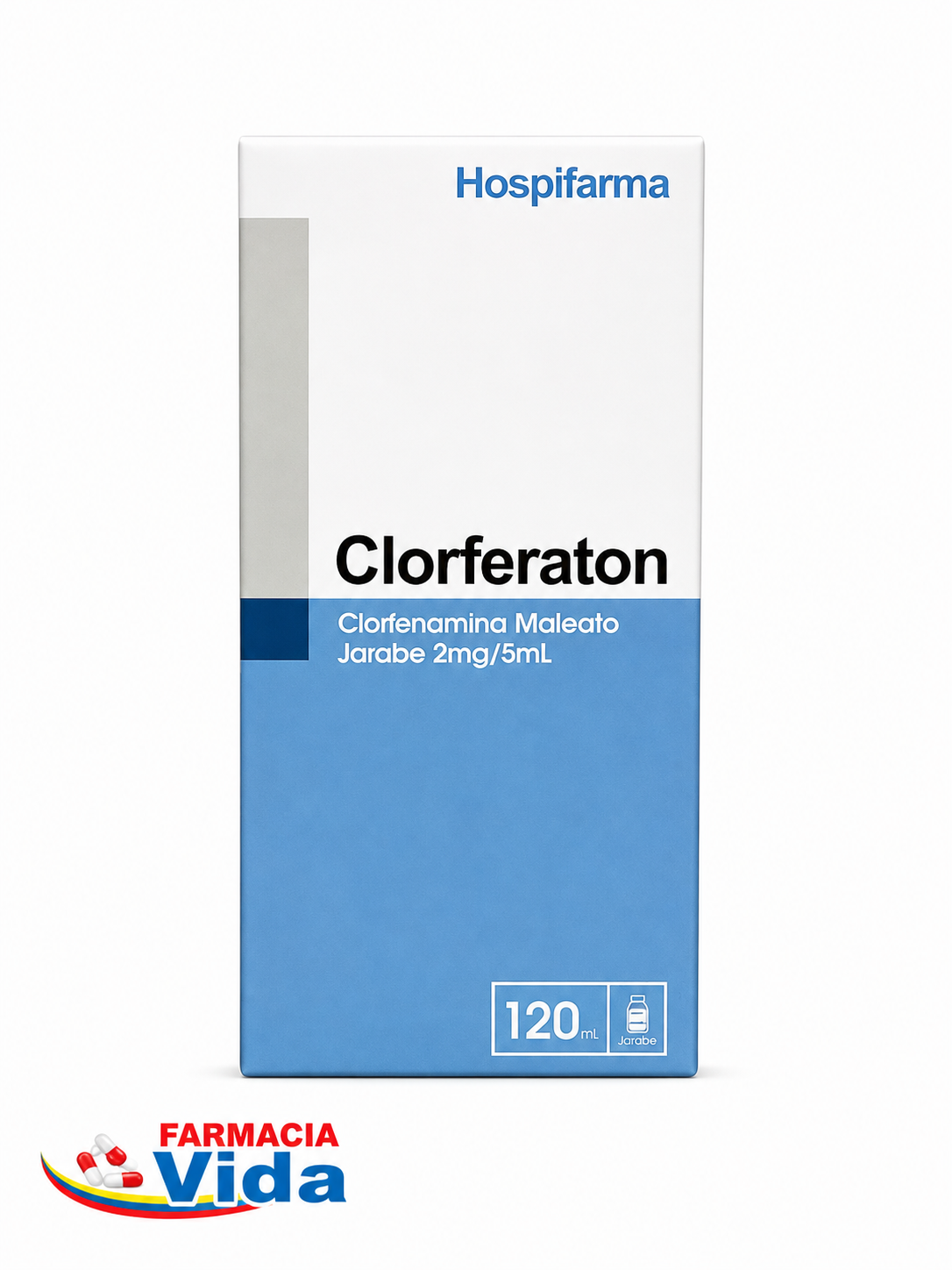 CLORFERATON 2MG/5ML JBE CLORFENAMINA X 120 ML
