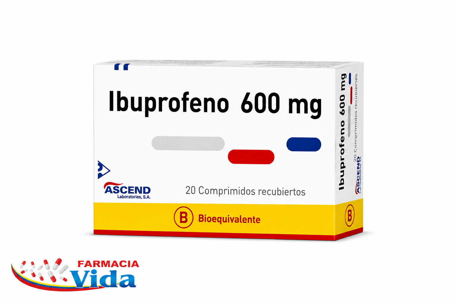 IBUPROFENO 600 MG X 20 COMP