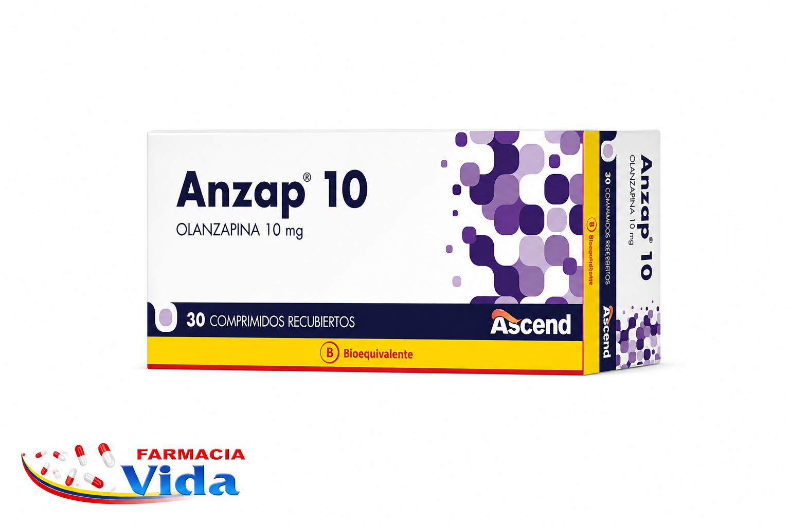 ANZAP 10. 30 COMPOLANZAPINA