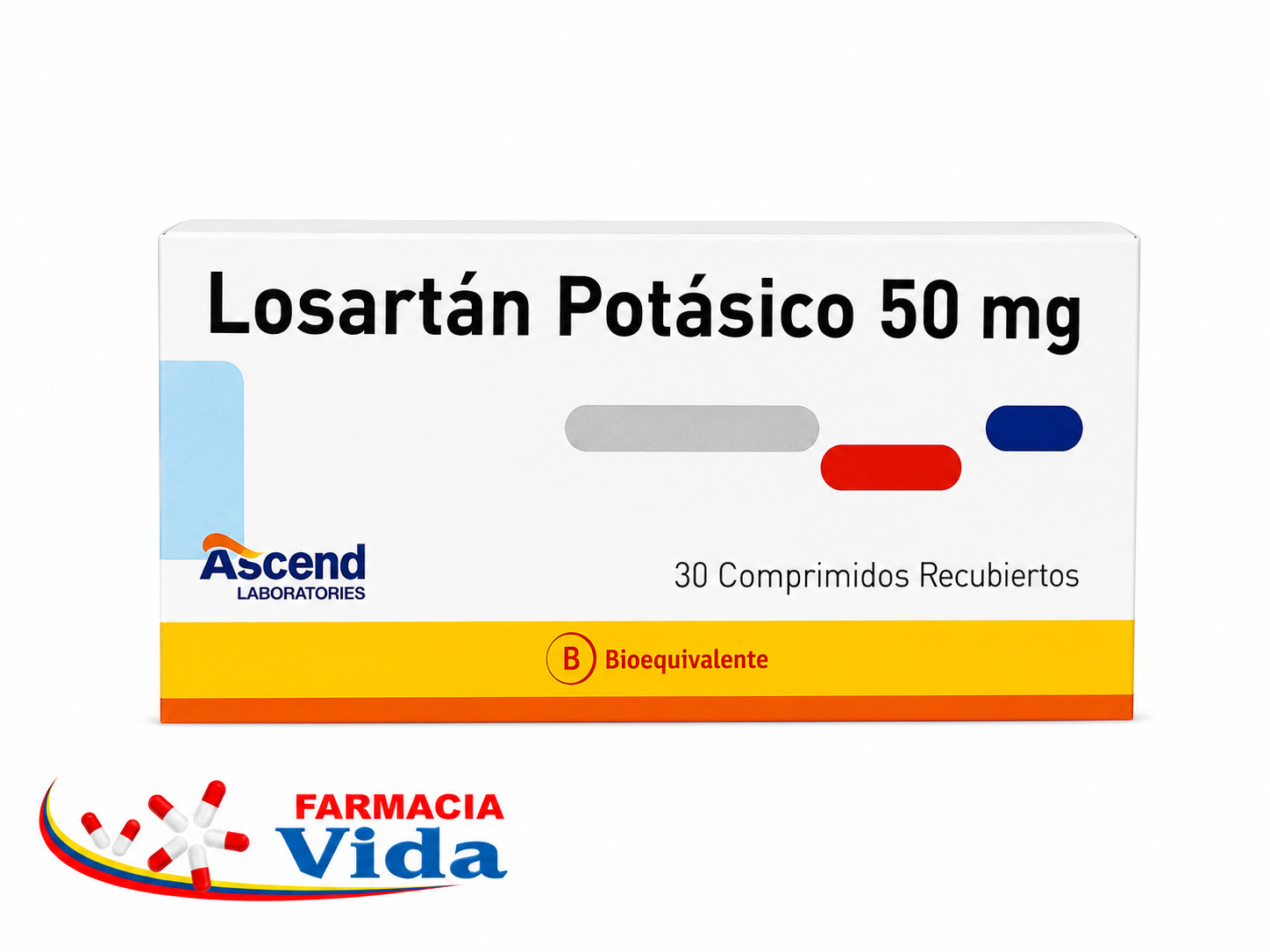 LOSARTAN POTASICO 50 MG X 30 COMP