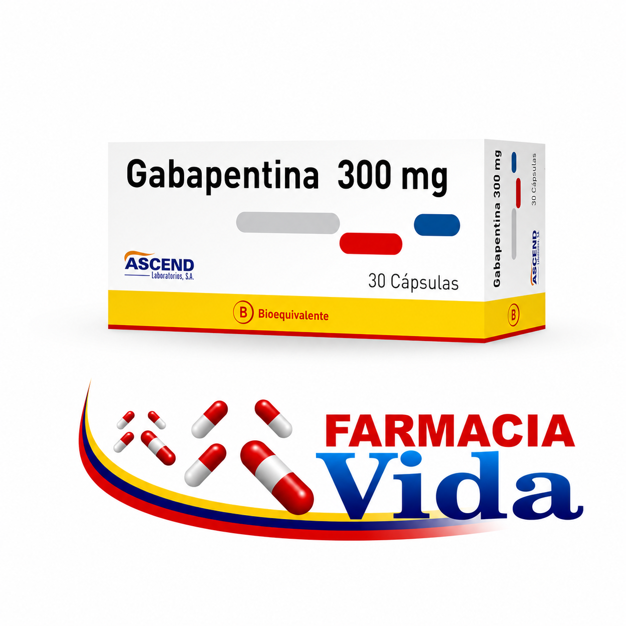 GABAPENTINA 300 MG X 30 CAP.