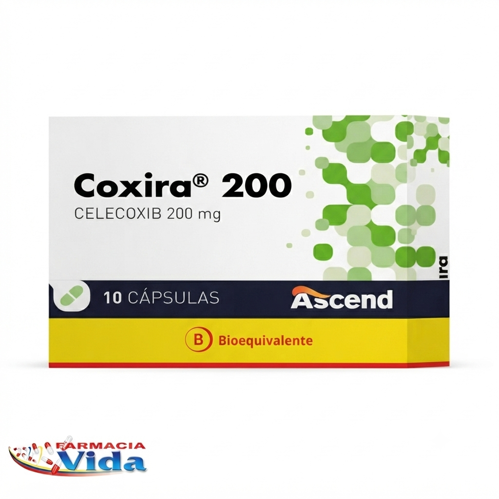 COXIRA  200MG X10 CÁPSULAS CELECOXIB