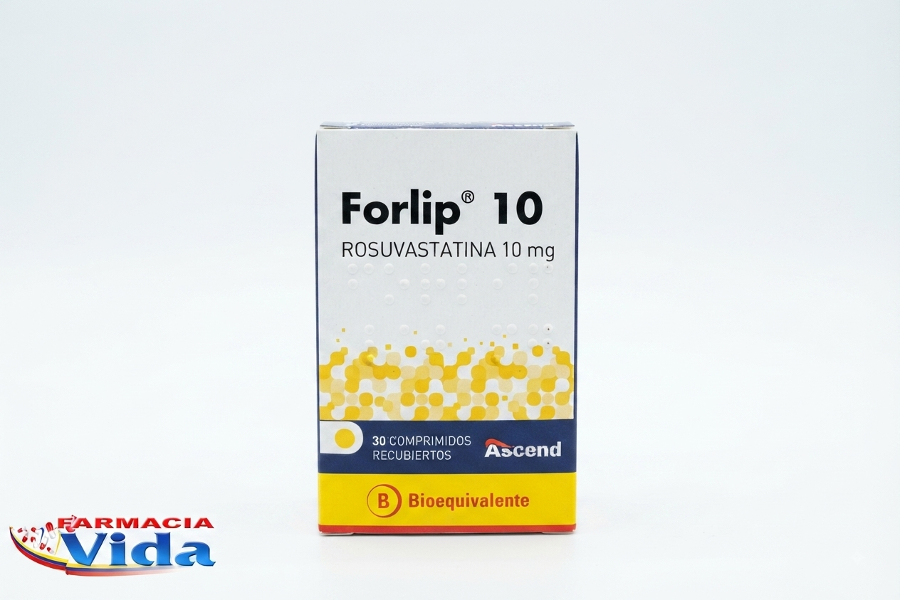 FORLIP 10 MG X 30 COMP.  ROSUVASTATINA