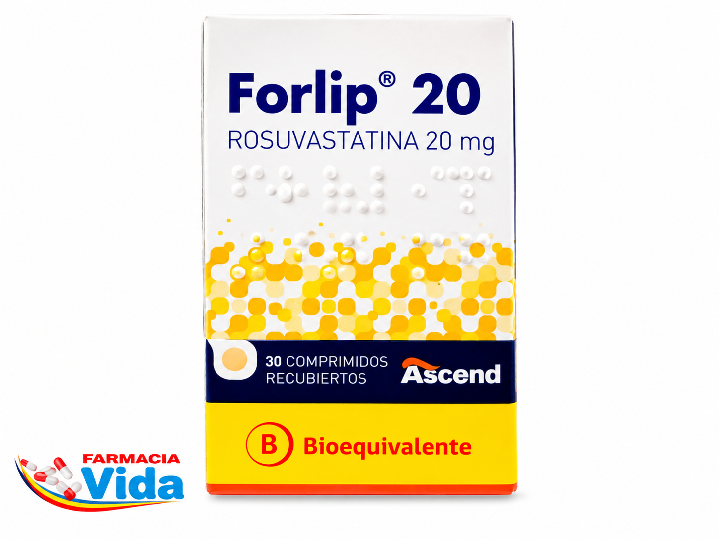 FORLIP 20 MG X 30 COMP.ROSUVASTATINA