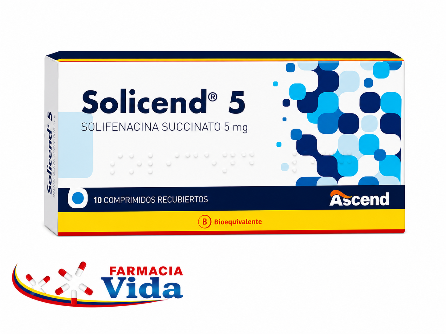 SOLICEND COM. REC 5MG 10