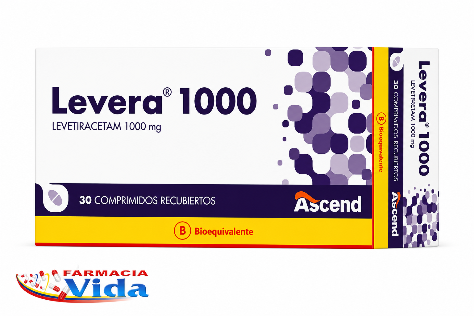 LEVERA 1000 MG X 30 COM