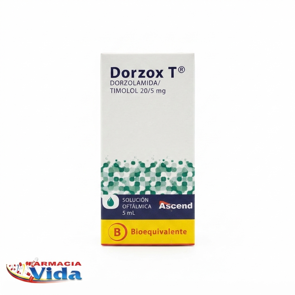 DORZOX T SOL.20MG/5MG.5ML.DORZOLAMIDA/TIMOLOL