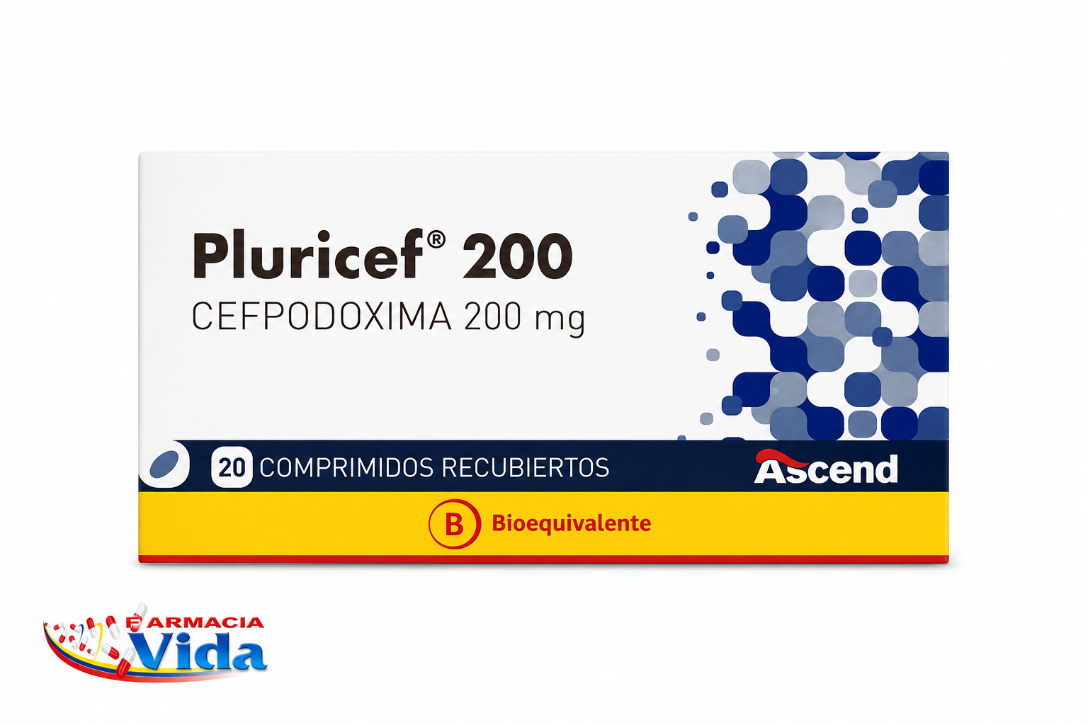 PLURICEF COMP REC 200 MG CEFPODOXIMA