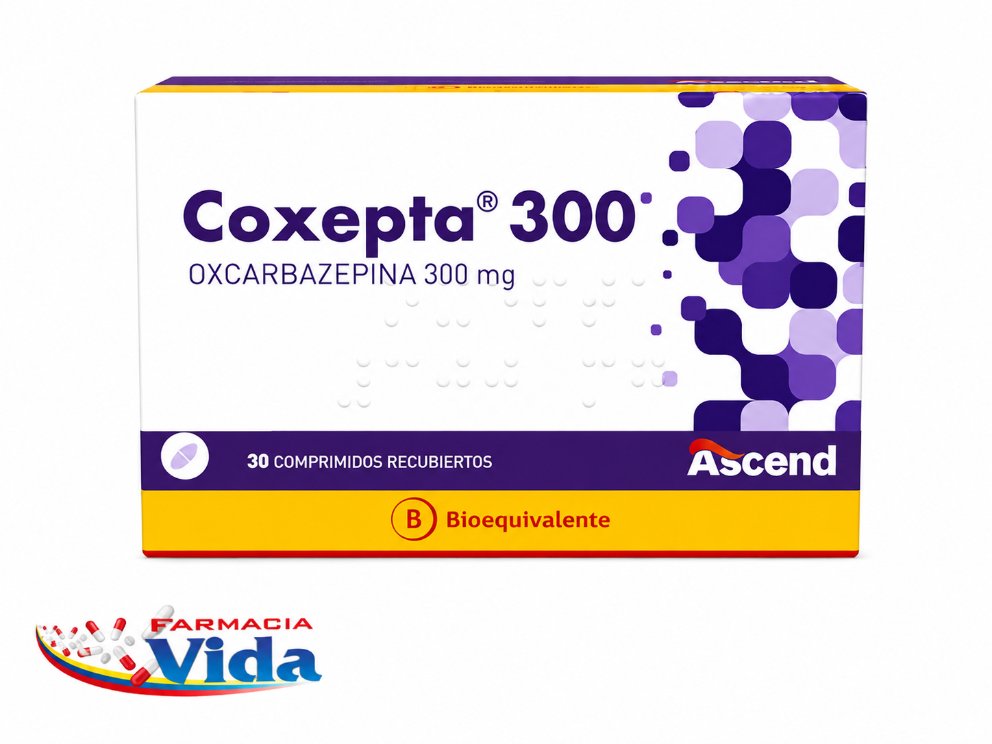 COXEPTA COM.REC.300MG.30.OXCARBAZEPINA