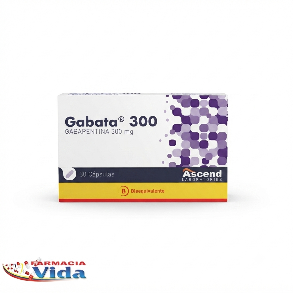 GABATA GABAPENTINA 300MG 30CAPS