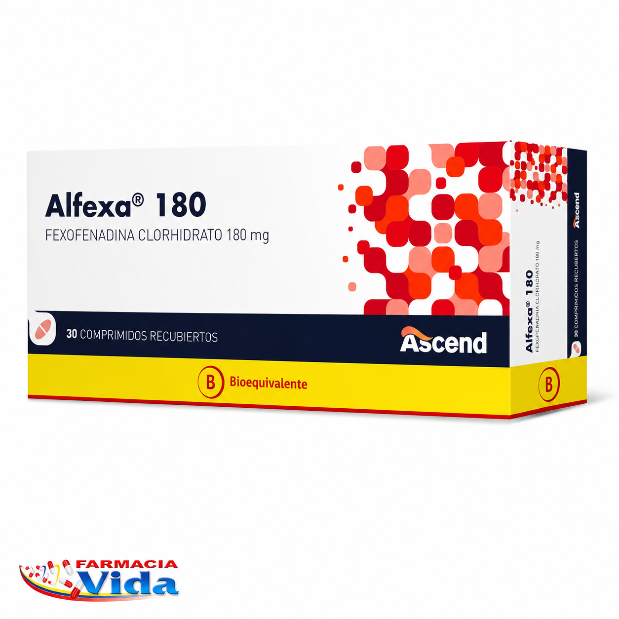 ALFEXA 180 MG  30 FEXOFENADINA 