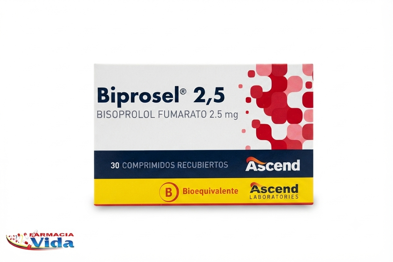 BIPROSEL 2,5 MG BISOPROL FUMARATO 30COMP R
