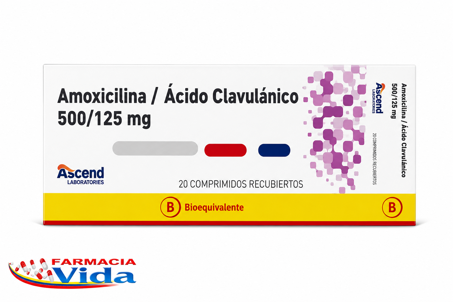 AMOX+A.CL.BE CO500/125MG.20