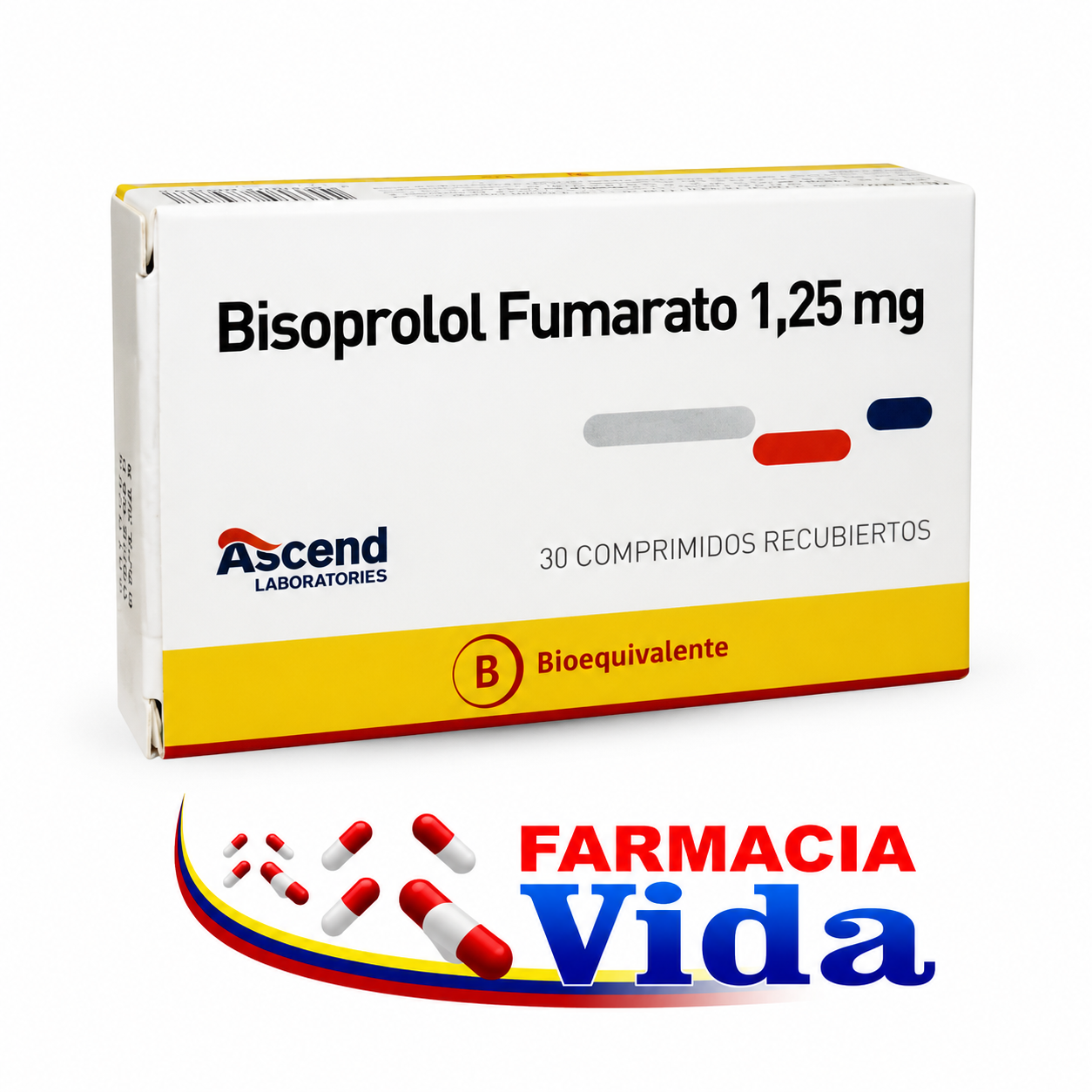 BISOPOLOL 1.25 MC X 30