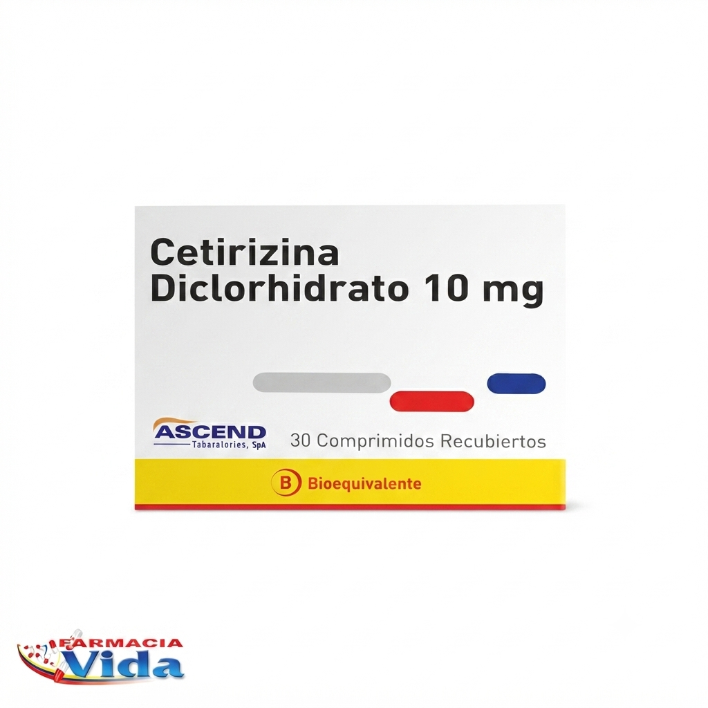 CETIRIZINA DOCLORHIDRATO 10 MG