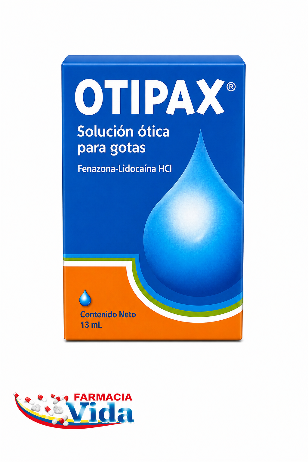 OTIPAX GOTAS 13 ML  .FENAZONA,LIDOCAÍNA,CLORHIDRAT