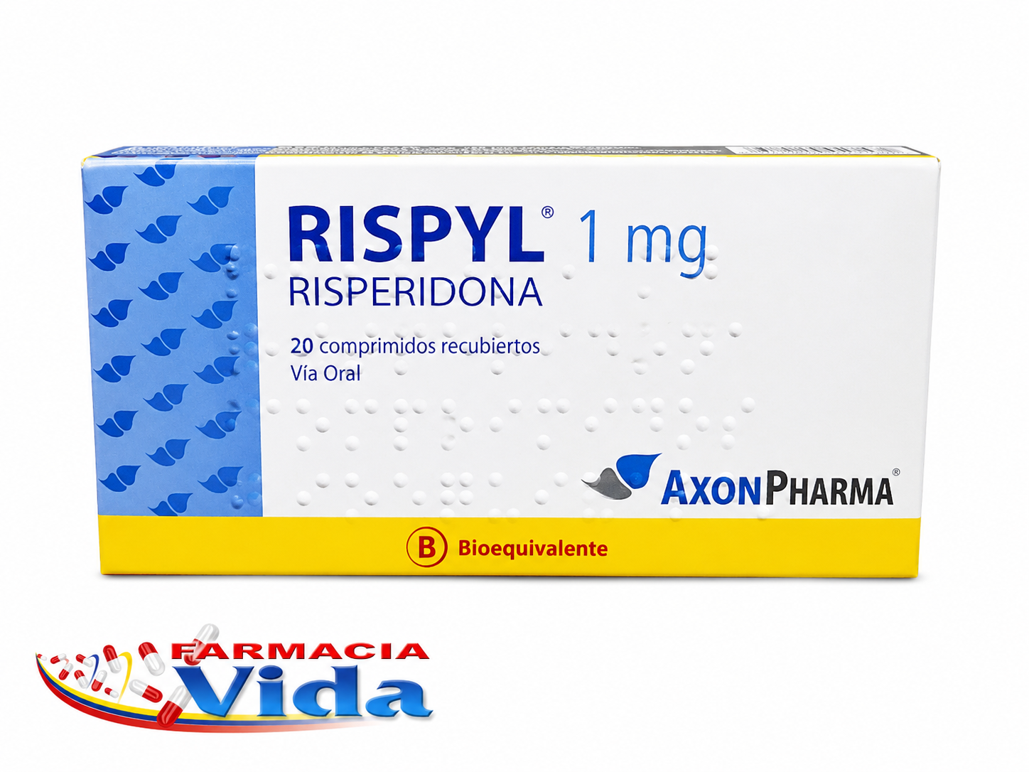 RISPYL RISPERIDONA 1MG 20 COMP