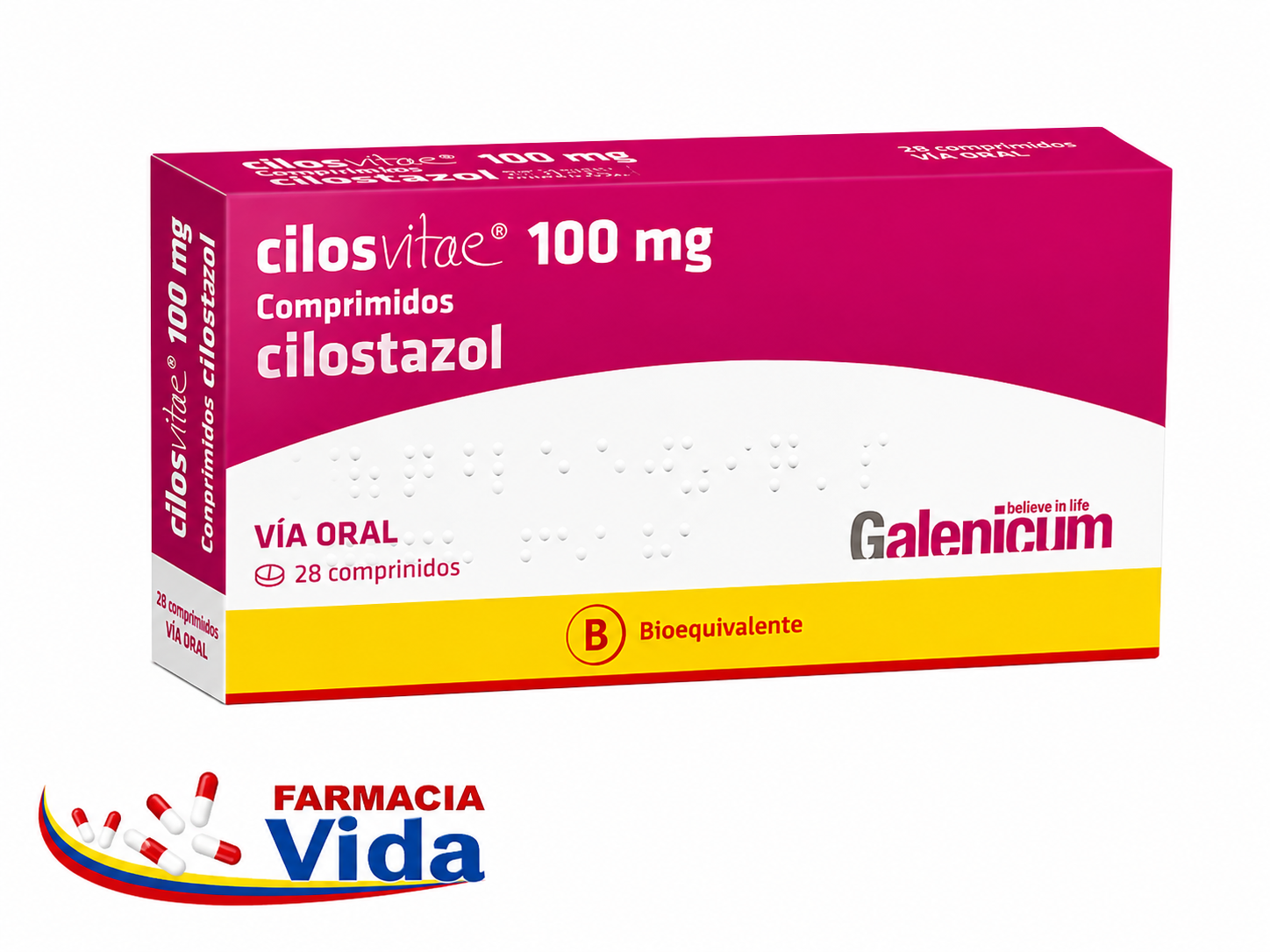 CILOSVITAE 100MG X 28 CILOSTAZOL
