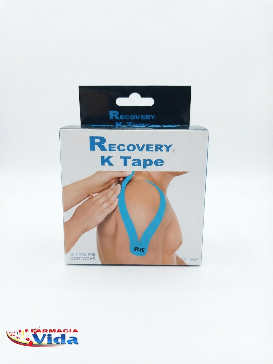 RECOVERY K TAPE 5CMX5MT AZUL