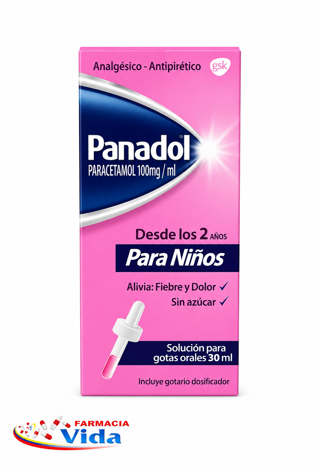 PANADOL GTS 100MG/ML X 30 ML