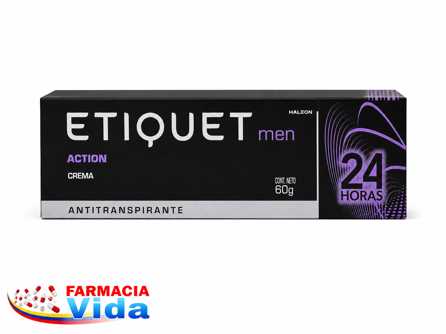 DESOD ETIQUET MEN CREMA ACTION 60 GRS