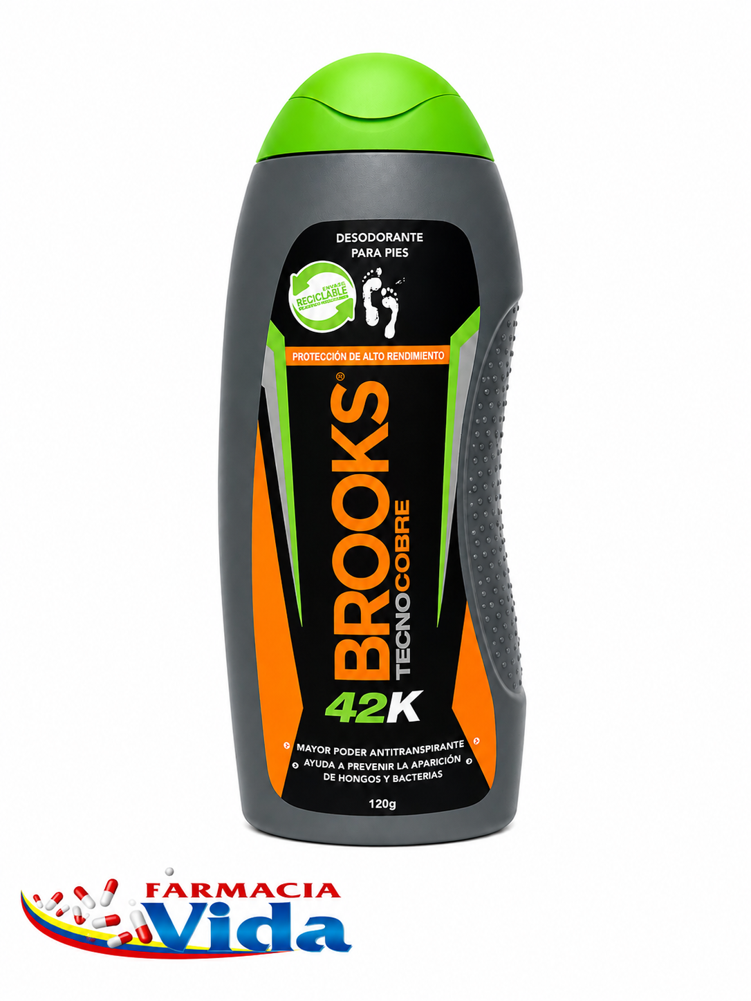 BROOKS 42K TALCO 120 G.