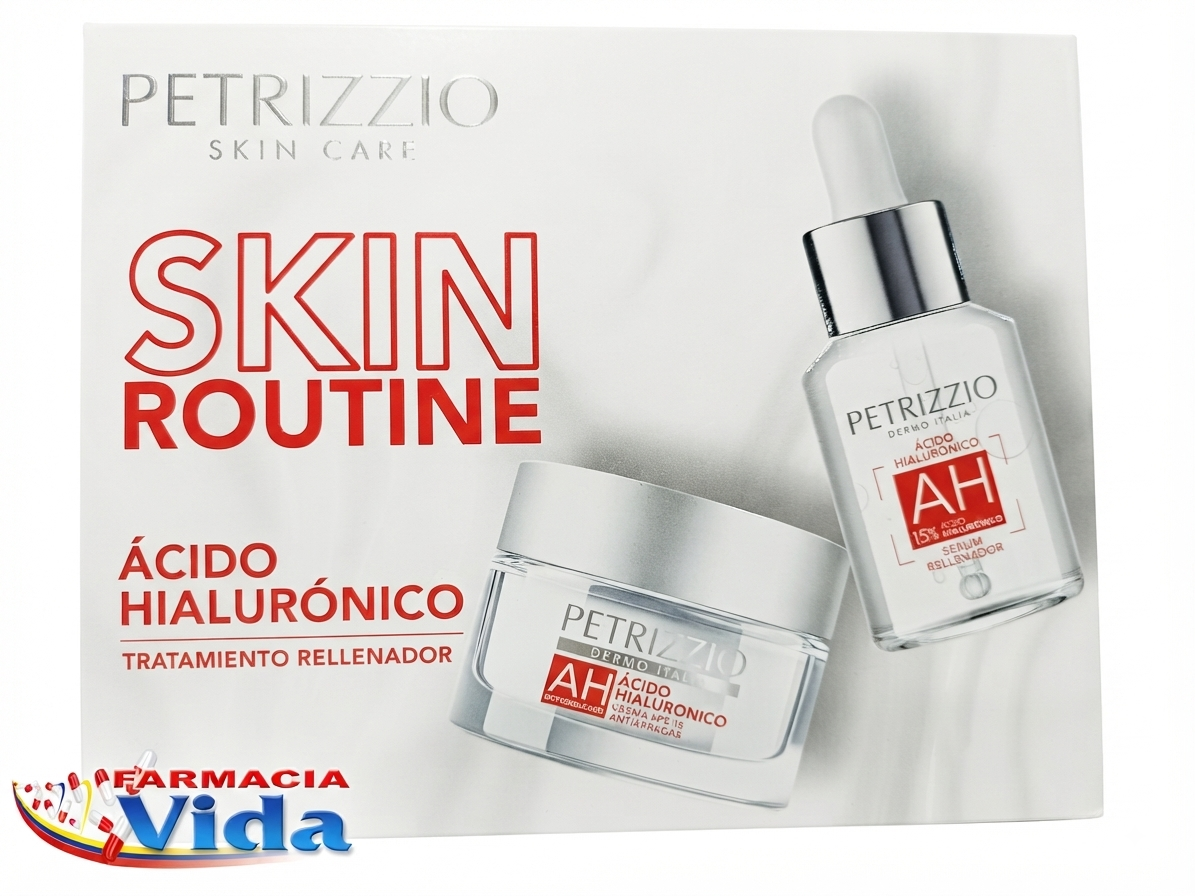 PETRIZZIO SKIN ACIDO HIALURONICO CR DIA + SERUM