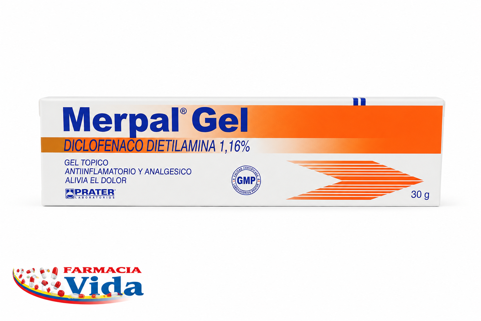 MERPAL GEL 1.16% 30 GR