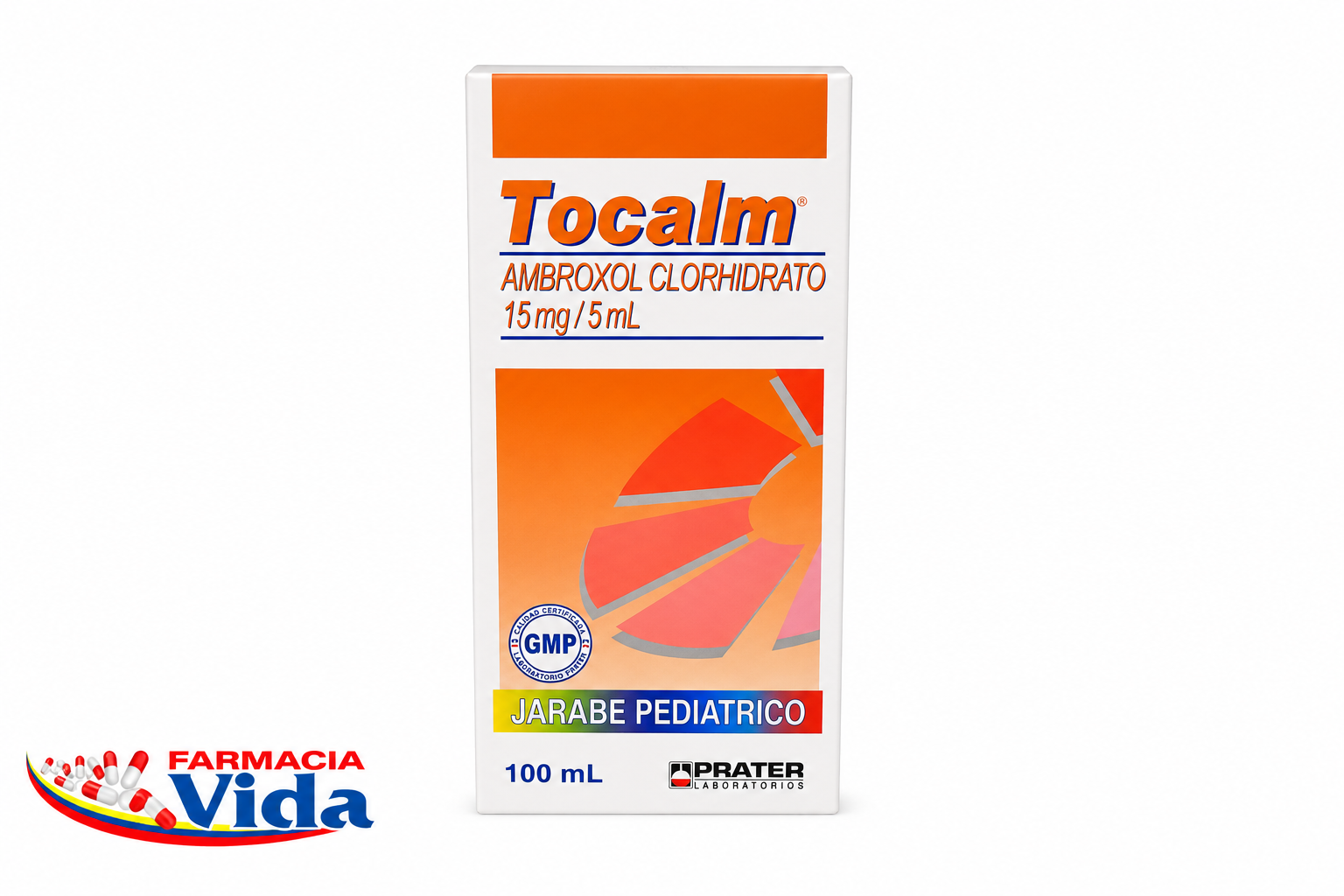 TOCALM PED.  JBE 15 MG X 100 ML AMBROXOL.