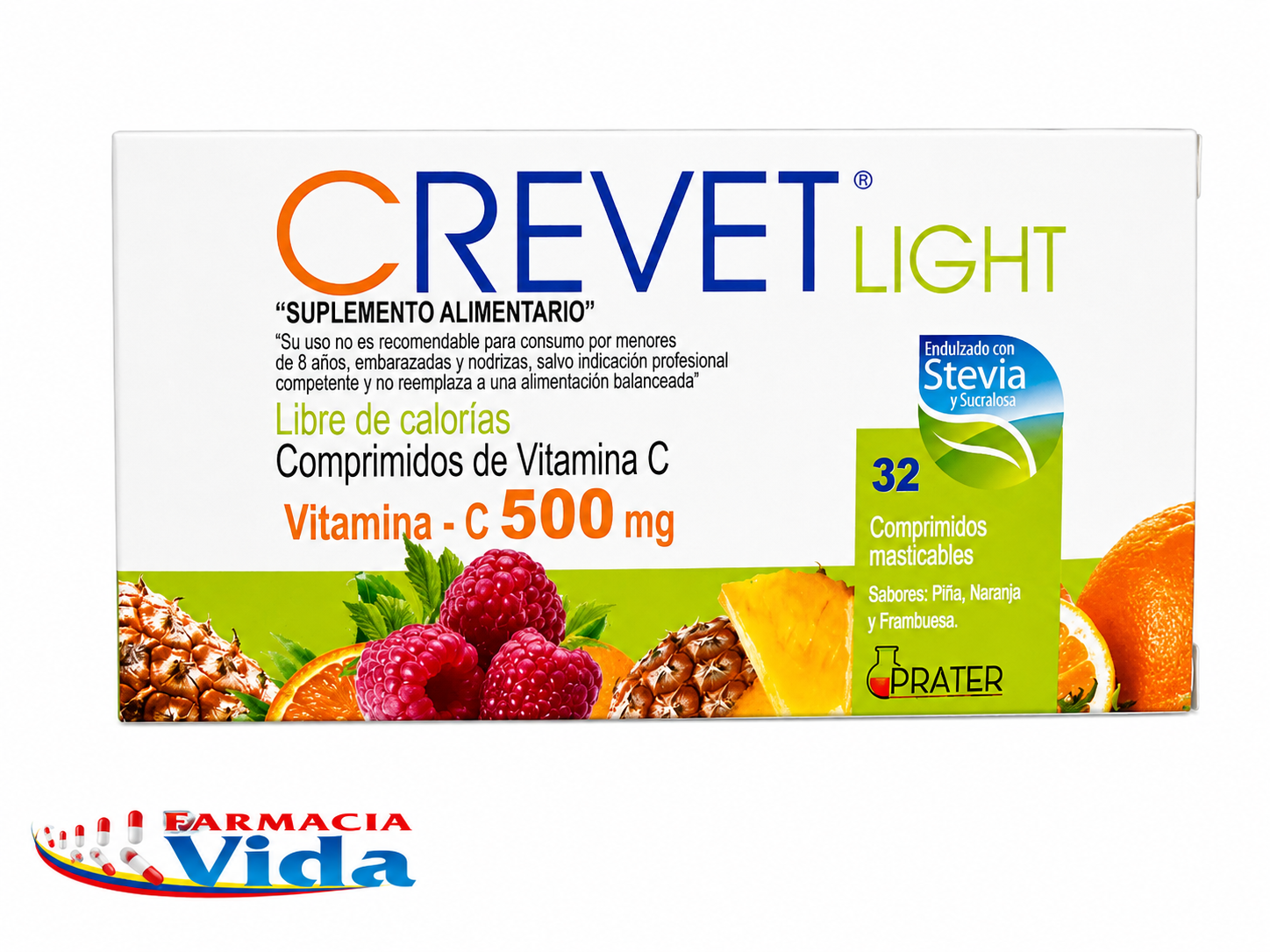 CREVET LIGHT 500 MG X 32 COMP.