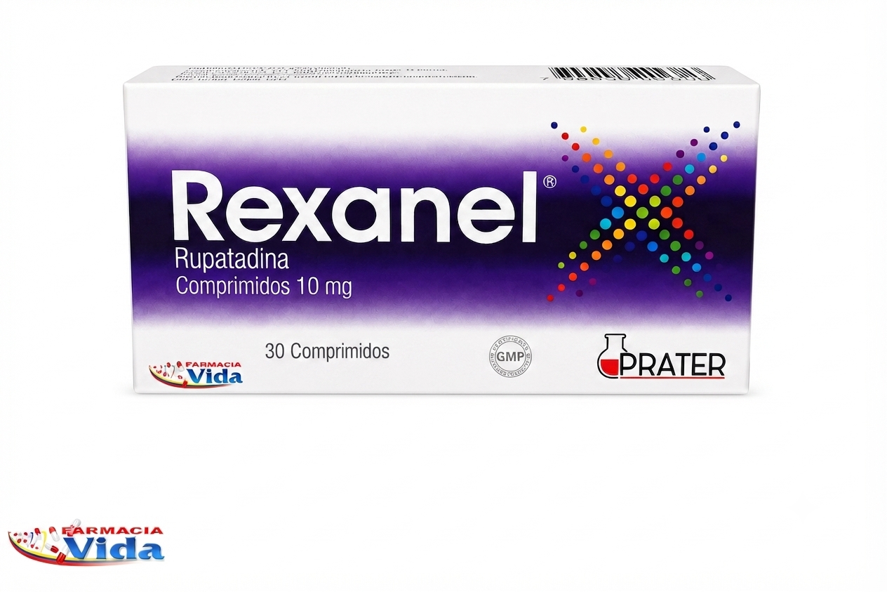 REXANEL 10 MG X 30 COM RUPATADINA