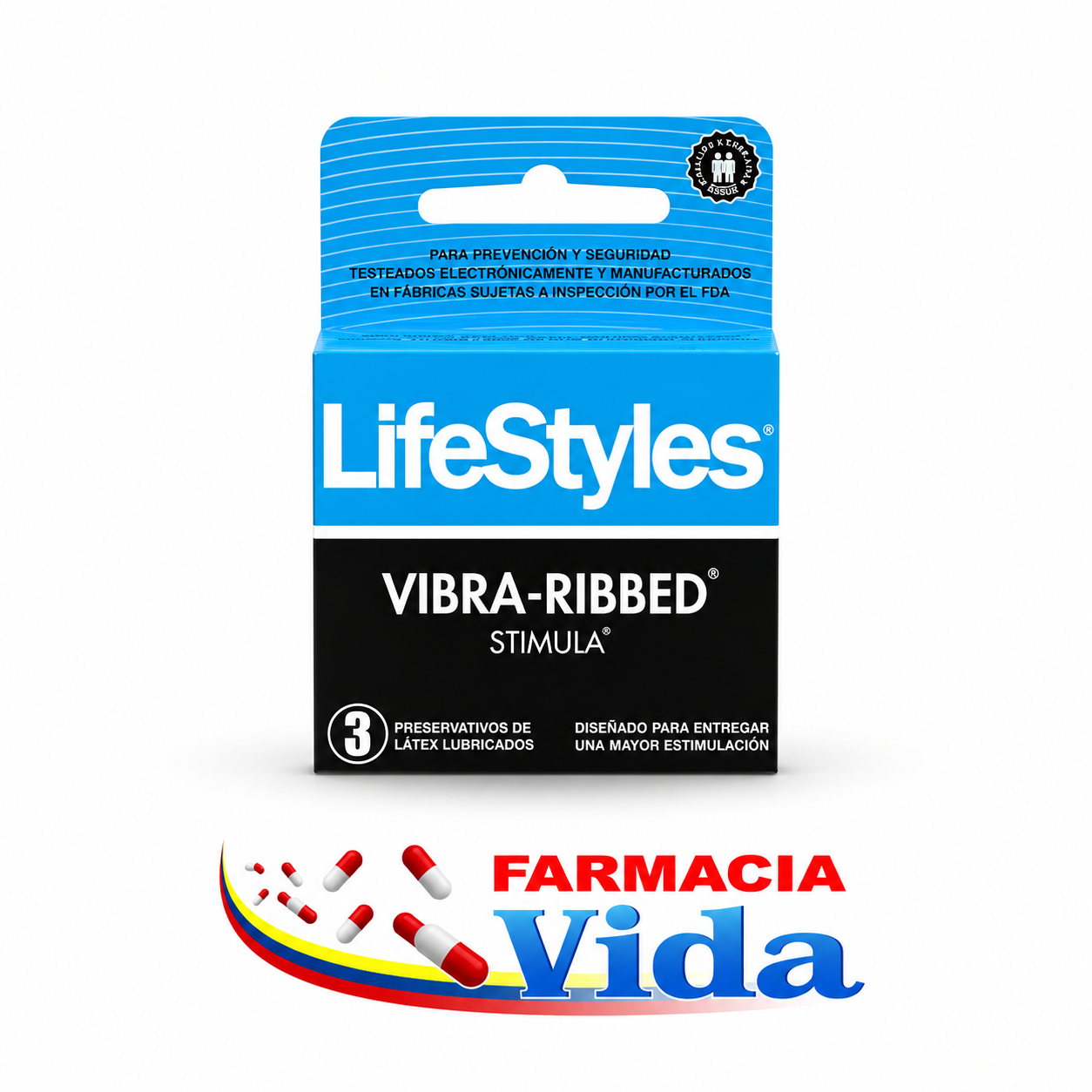 LIFESTYLES VIBRA STIM X 3 UND
