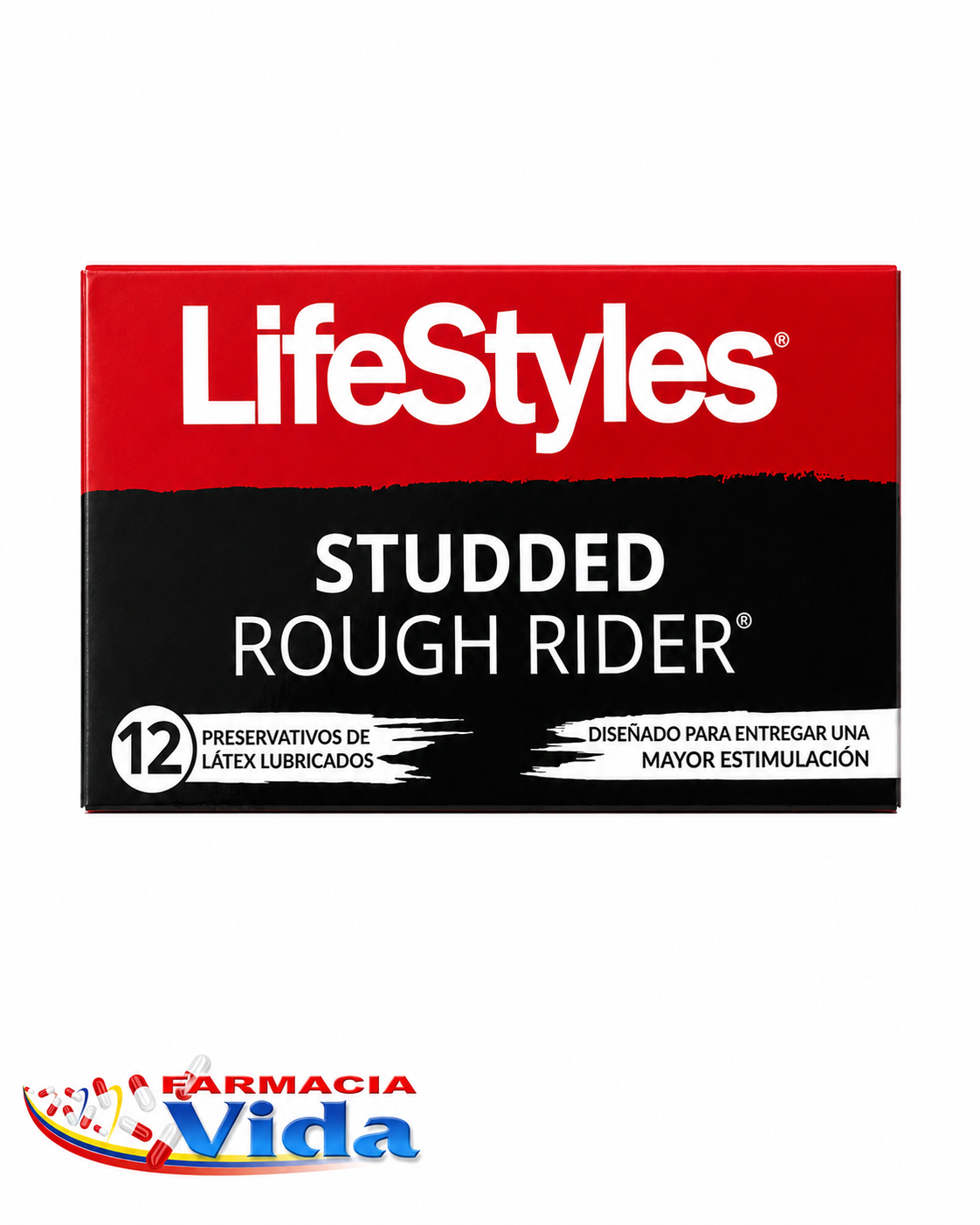 PRESERVATIVO ROUGH RIDER X 12