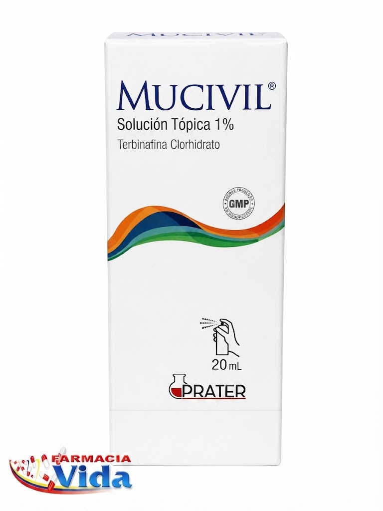 MUCIVIL SPRAY  SOL TOP 1% 20ML .TERBINAFINA.
