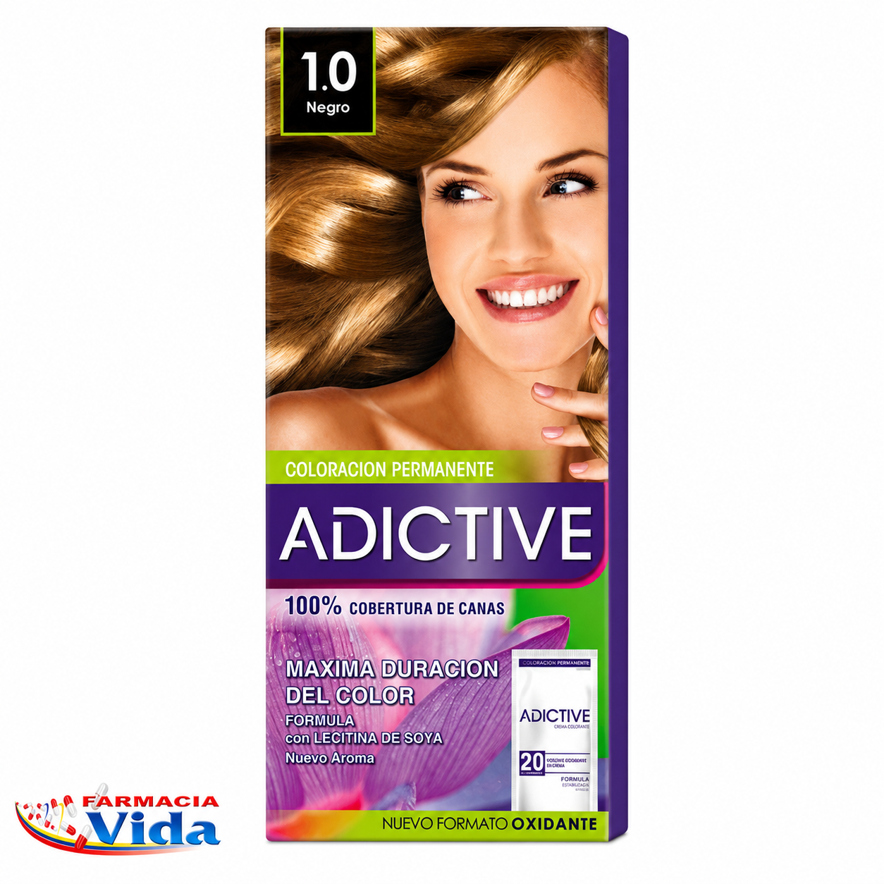 ADICTIVE 1/0 NEGRO