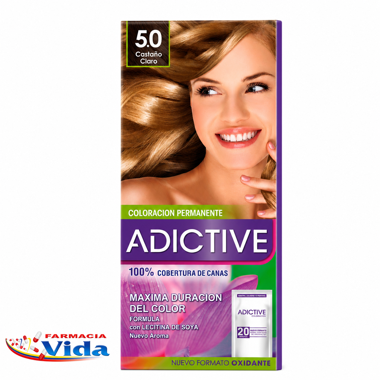 ADICTIVE 5/0 CASTAÑO CLARO