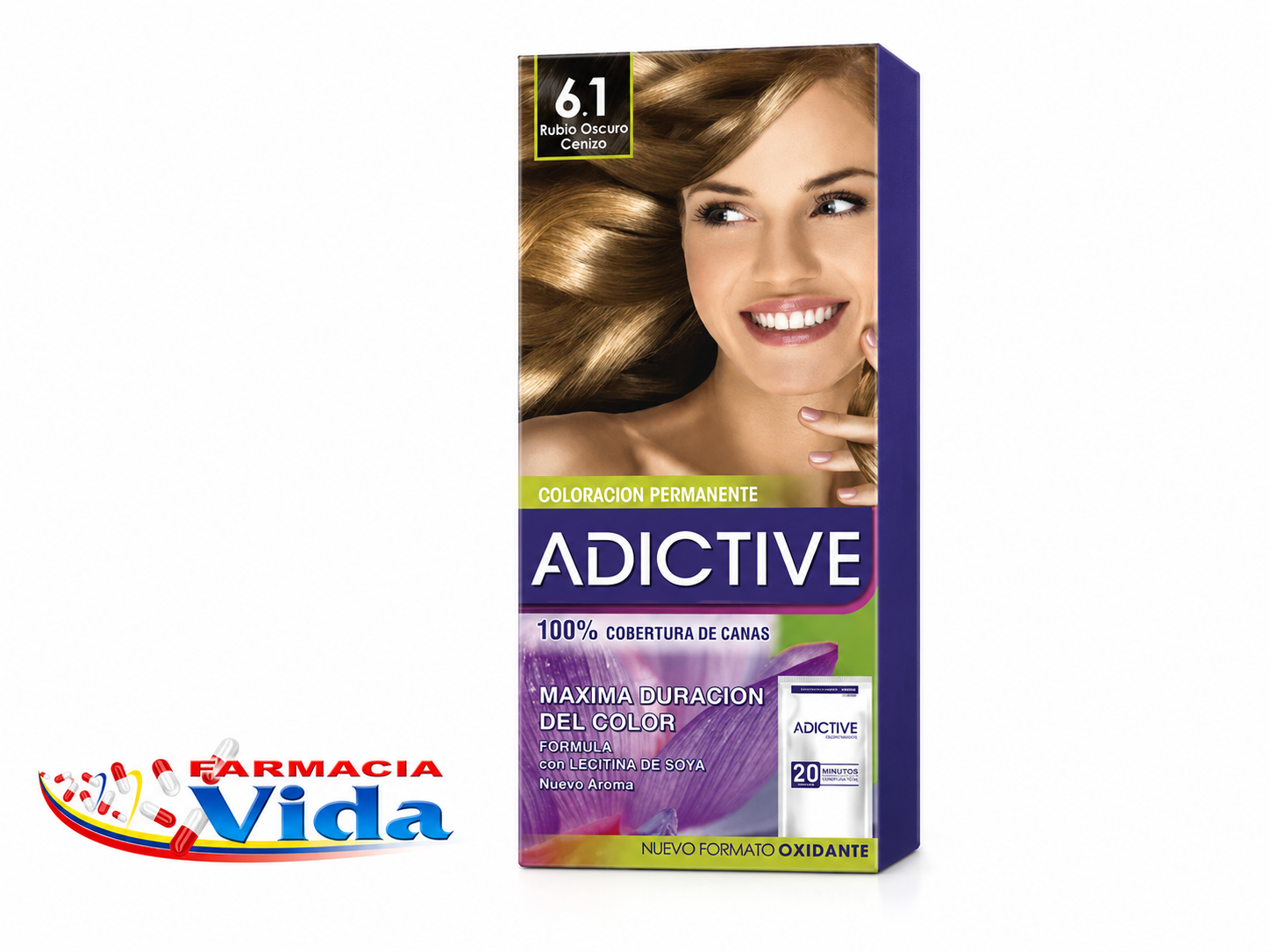 ADICTIVE 6/1 RUBIO OSCURO CENIZA