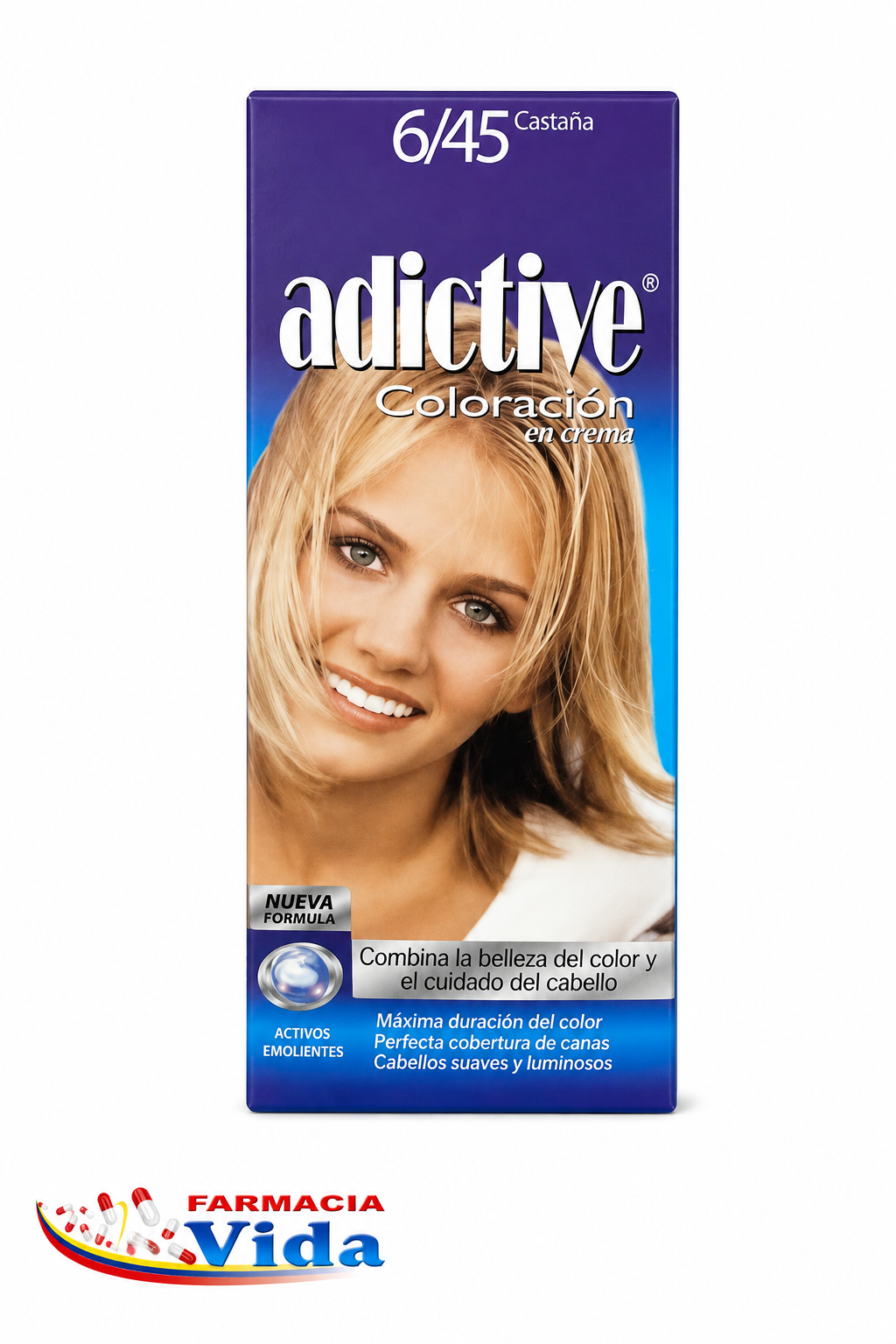 ADICTIVE 6/45 RUBIO OSCURO COBRIZO CAOBA