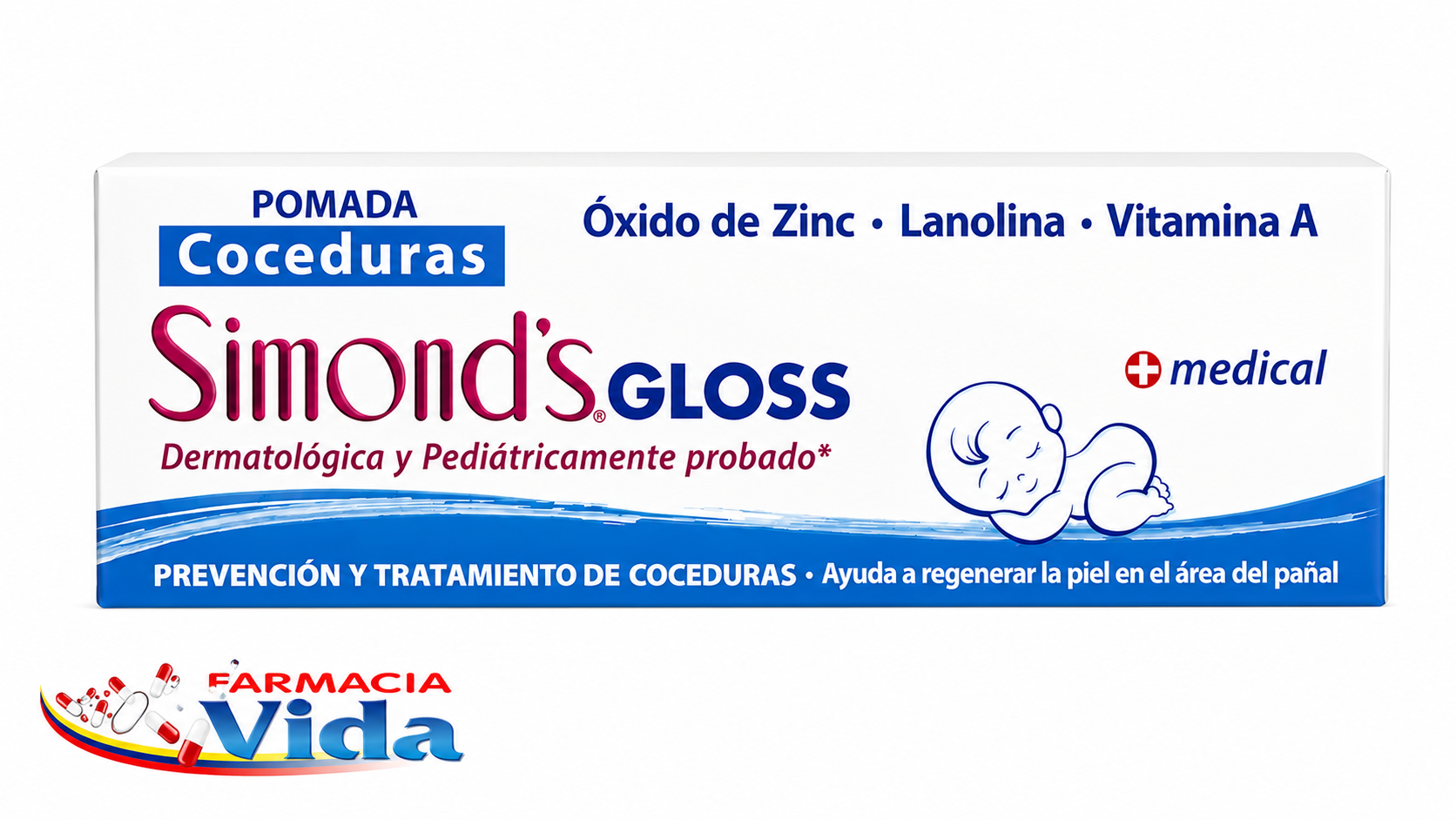 SIMONDS GLOSS POMADA 60 GR