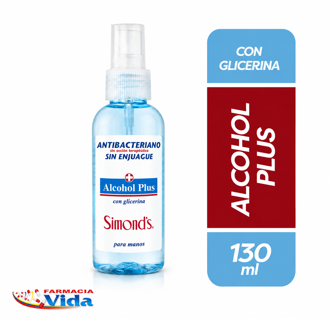 ALCOHOL PLUS ANTIBACTERIANO SPRAY