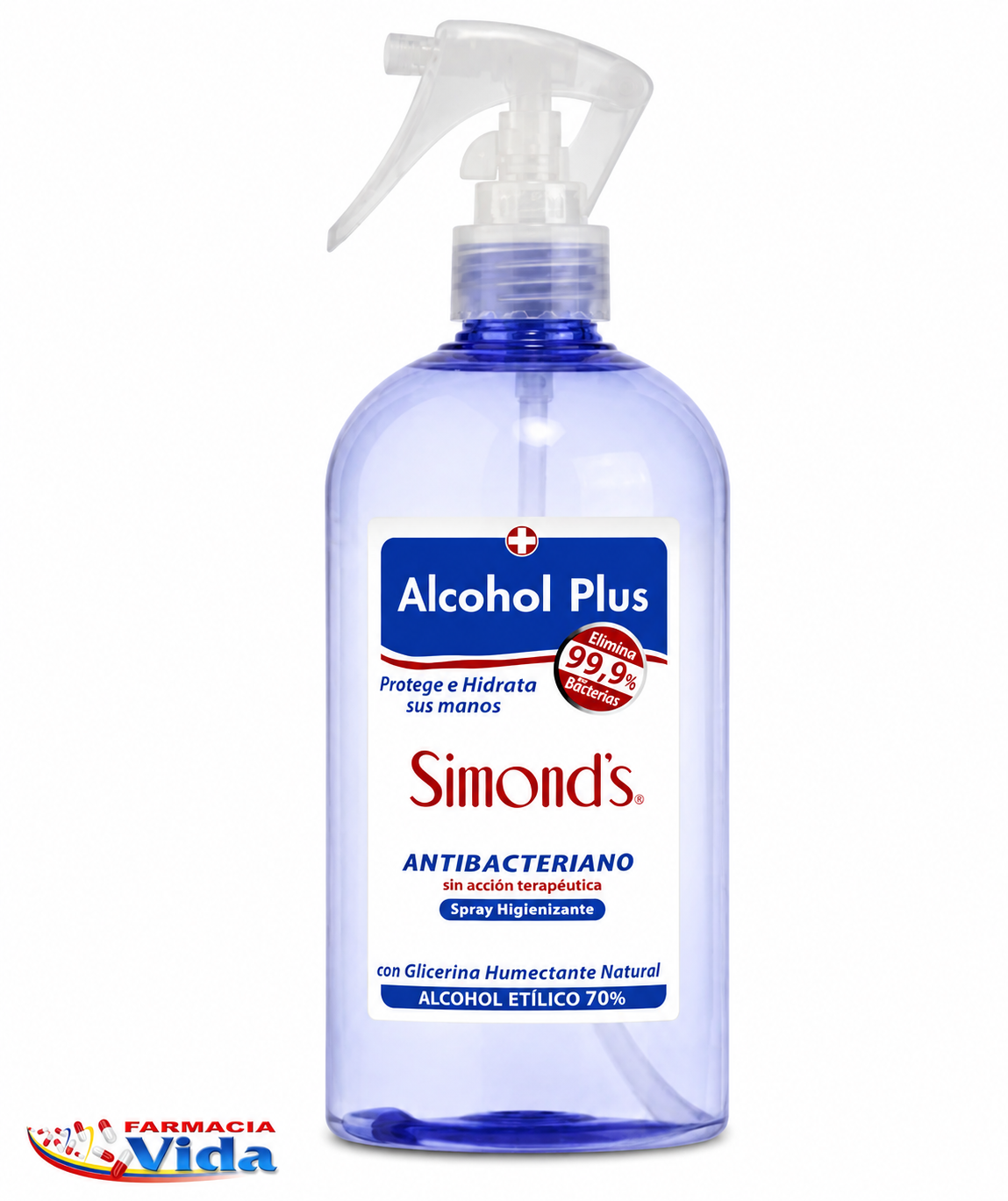 ALCOHOL 70% SPRAY SIMONDS 260;ML