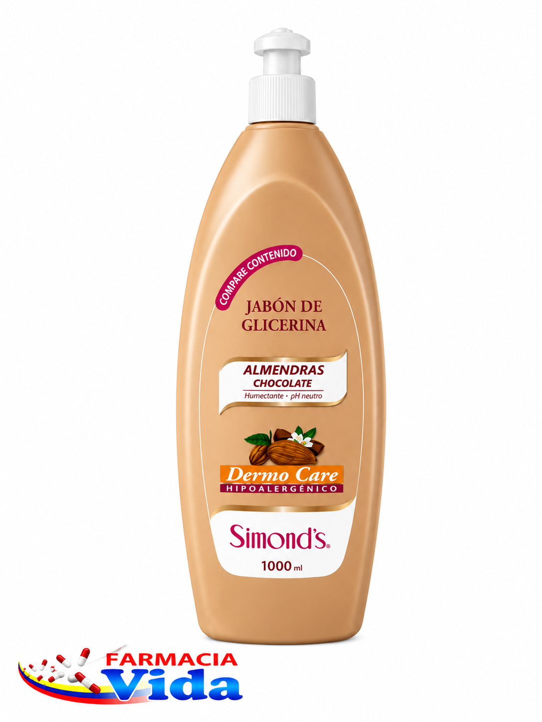 JABON SIMONDS 1 LT  CHOCOLATE