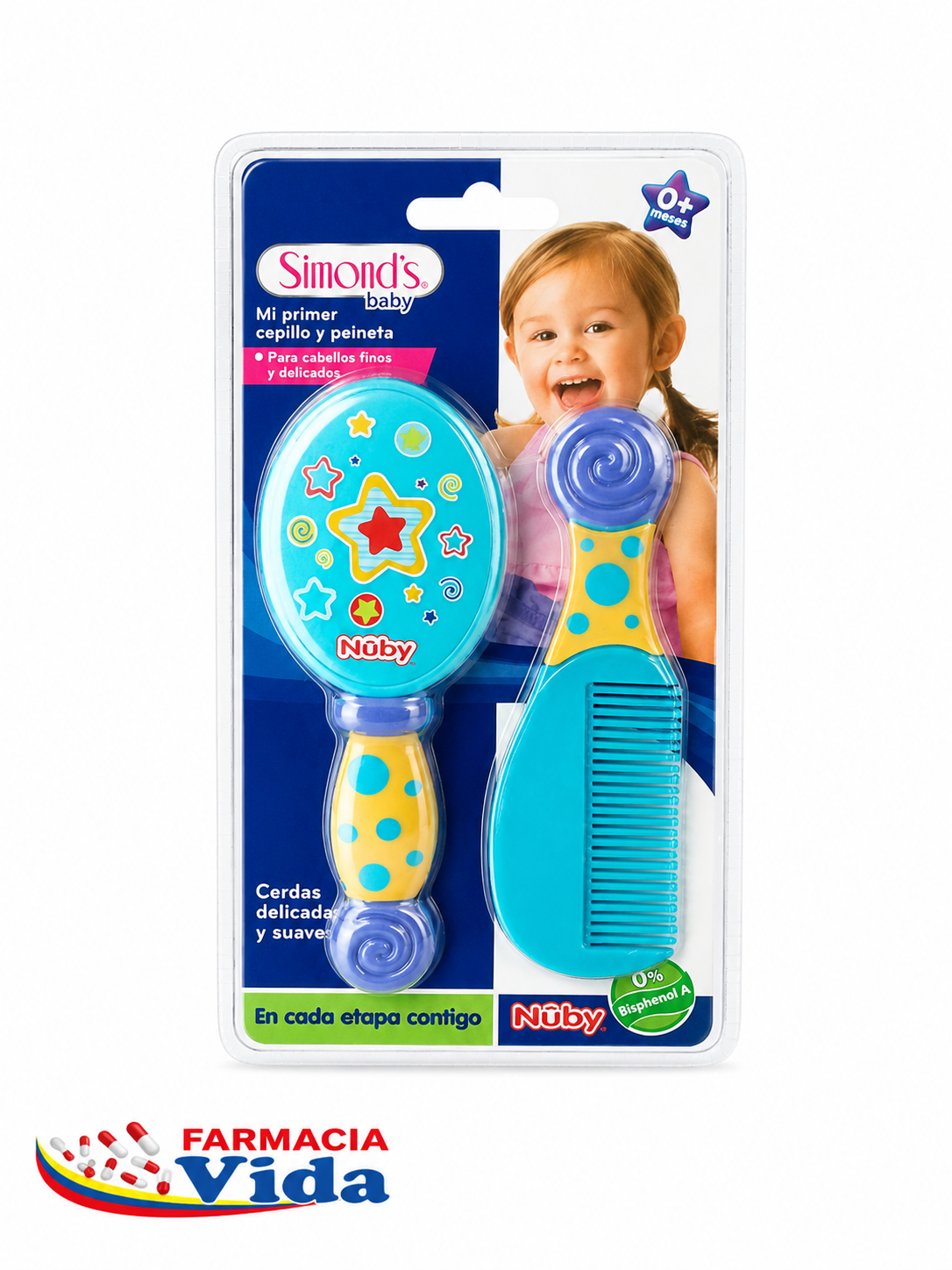 SIMONDS SET CEPILLLO + PEINETA 