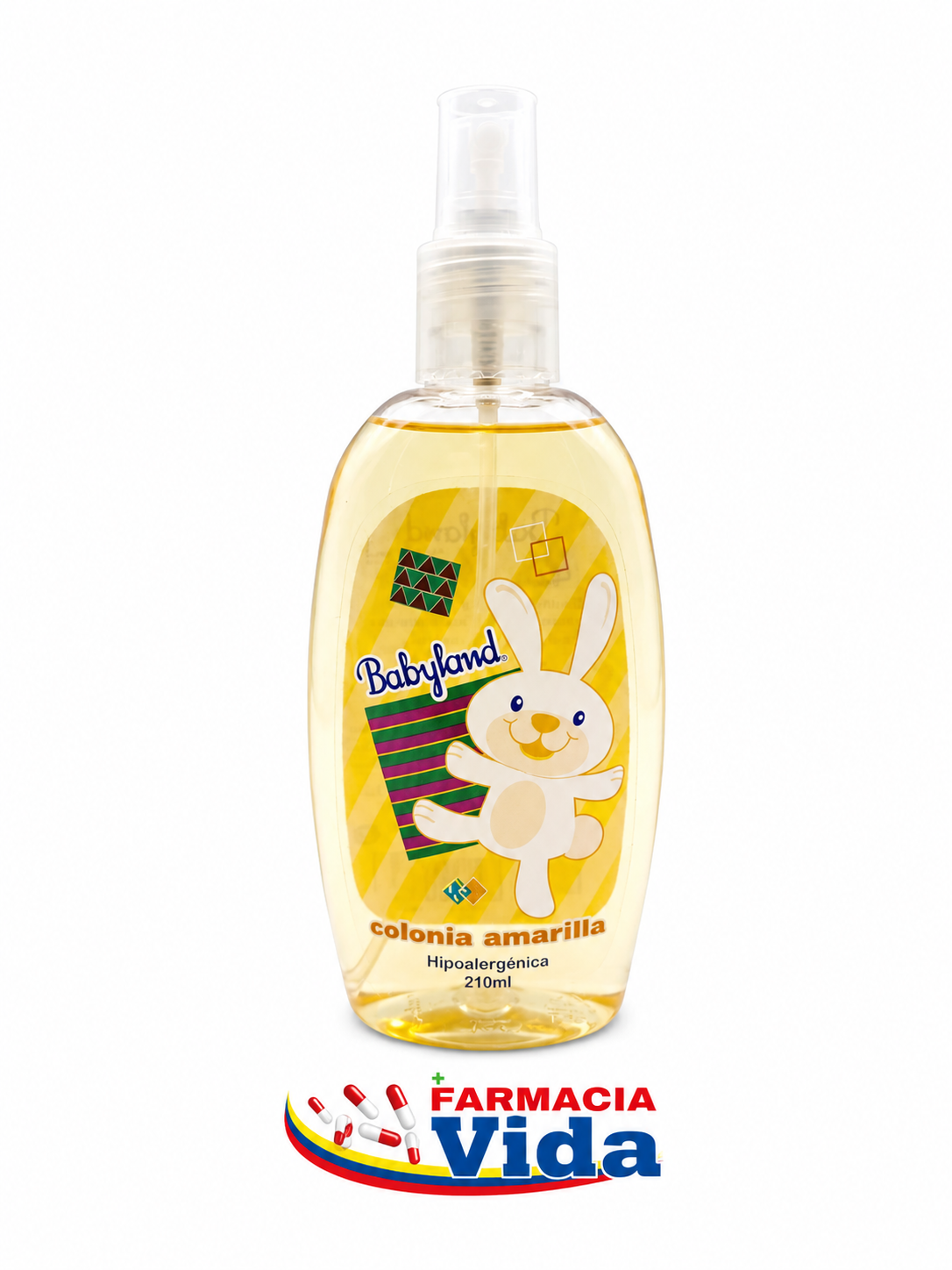 BABYLAND COLONIA 210ML (AMARILLA)
